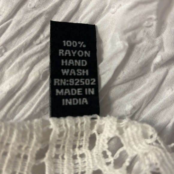 Gauzy White Dress - Picture 8 of 8